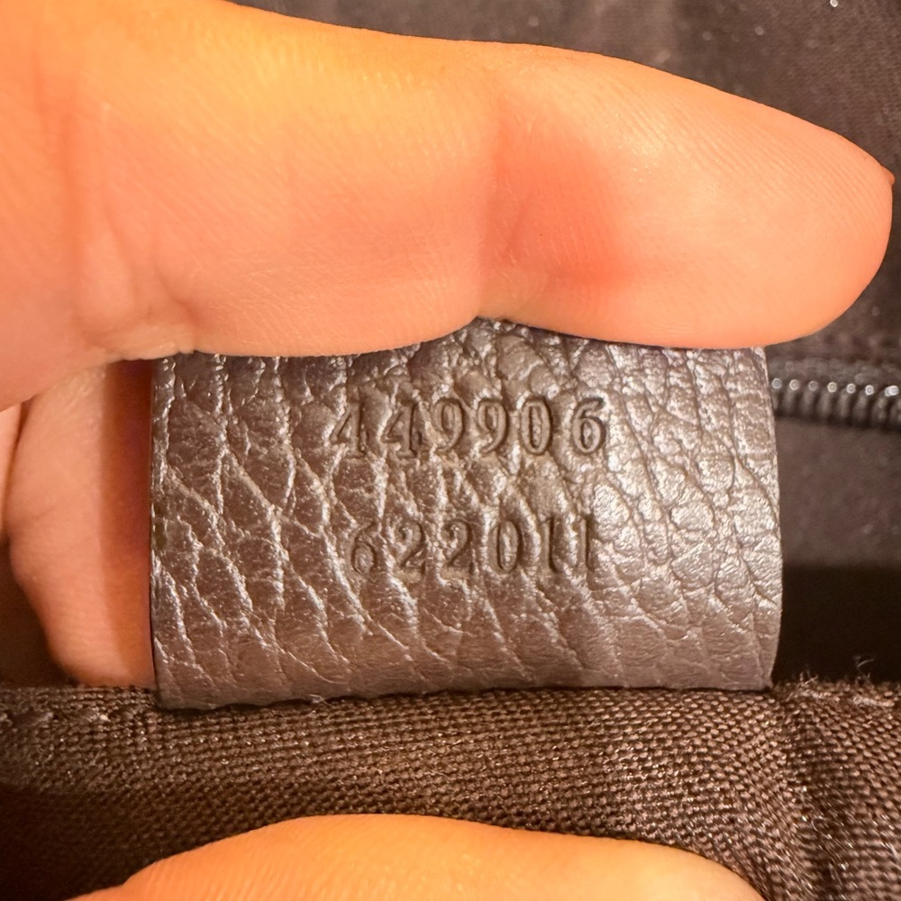 Gucci Tan and Brown Monogram Bag - Picture 9 of 9